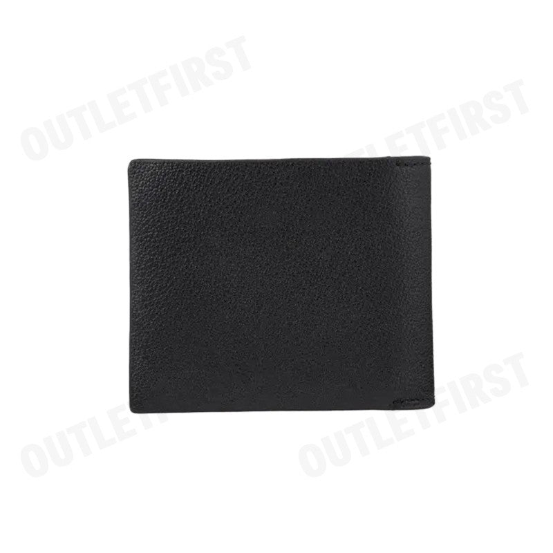 CALVIN KLEIN JEANS รุ่น MEN'S LIMEGRAIN LEATHER FOLDING WALLET WITH MULTIPLE CARD CODE: HP1631 001 กระเป๋าสตางค์ผู้ชาย