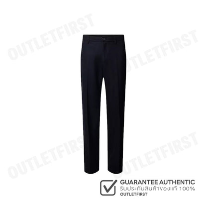 ARMANI EXCHANGE รุ่น MEN'S ARMANI CLASSICS SLIM FIT NAVY TROUSERS CODE: 6DZP31 ZN5QZ 1510 กางเกงขายาว กางเกงผู้ชาย สีกรม