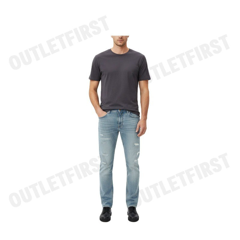 ARMANI EXCHANGE รุ่น MEN'S J13 SLIM FIT JEANS IN INDIGO DENIM CODE: 6DZJ13 Z1YRZ 25EU กางเกงยีนส์ผู้ชาย กางเกงขายาว