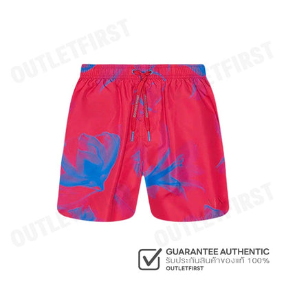 ARMANI EXCHANGE รุ่น MEN'S BOXER BEACHWEAR MID BOXER CODE: 953060 4R645 26973 กางเกงขาสั้นผู้ชาย กางเกงสีแดง กางเกอมานี่