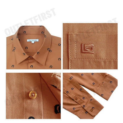 GUY LAROCHE รุ่น MAN'S LONG SLEEVES SHIRT CODE: BAB9202W3BR เสื้อเชิ้ต เสื้อแขนยาว เสื้อผู้ชาย