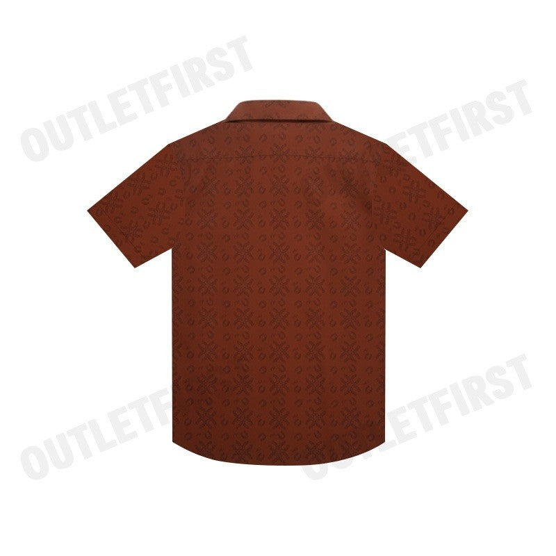 GUY LAROCHE รุ่น MAN'S LONG SLEEVES SHIRT  CODE: BAC9205W3BR เสื้อเชิ้ต เสื้อแขนสั้น เสื้อผู้ชาย