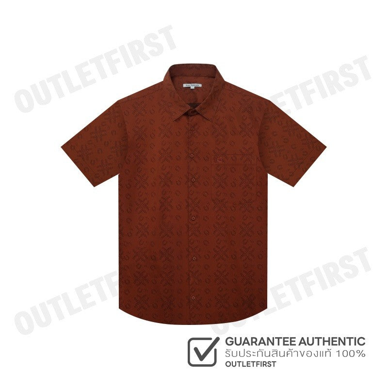 GUY LAROCHE รุ่น MAN'S LONG SLEEVES SHIRT  CODE: BAC9205W3BR เสื้อเชิ้ต เสื้อแขนสั้น เสื้อผู้ชาย