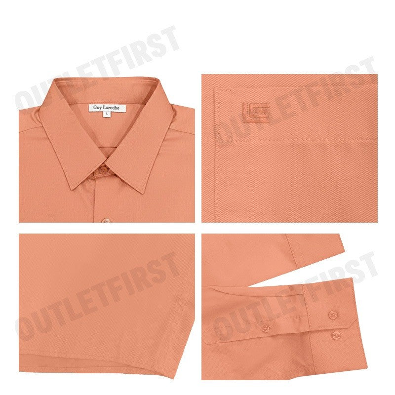 GUY LAROCHE รุ่น MAN'S LONG SLEEVES SHIRT CODE: BAB6252P4OR เสื้อเชิ้ต เสื้อแขนยาว เสื้อผู้ชาย