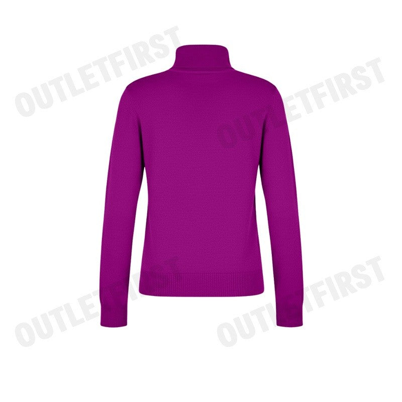 ARMANI EXCHANGE รุ่น WOMEN'S TURTLENECK SWEATER WITH EMBROIDERED LOGO CODE:6DYM1K YME3Z 7420 เสื้อสเวตเตอร์ เสื้อผู้หญิง