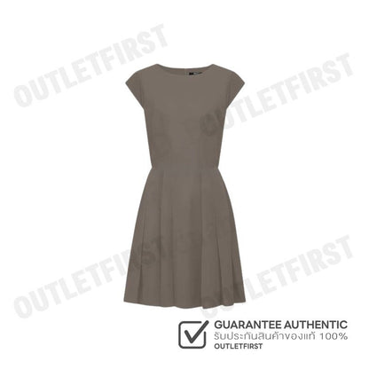 G2000 รุ่น WOMEN'S FIT & FLARE SHAPE DRESS CODE: 46231006 17 ชุดเดรสผู้หญิง ชุดกระโปรง สีเบจ กากีเข้ม