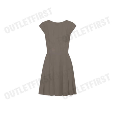 G2000 รุ่น WOMEN'S FIT & FLARE SHAPE DRESS CODE: 46231006 17 ชุดเดรสผู้หญิง ชุดกระโปรง สีเบจ กากีเข้ม