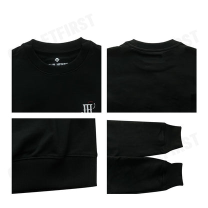 JOHN HENRY รุ่น MEN'S SLIM FIT SWEATER (BLACK) CODE: JH S125MPUSM17 เสื้อสเวตเตอร์ผู้ชาย เสื้อแขนยาว เสื้อสีดำ