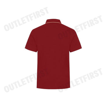 G2000  MEN'S CLOTHING NON-IRON PURE COTTON POLO SMART FIT COLOR RED CODE: 4914003226