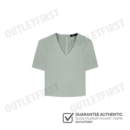 G2000 รุ่น WOMEN'S REGULAR FIT BLOUSE CODE: 4624142151 เสื้อเบลาส์ผู้หญิง เสื้อคอวี เสื้อแขนสั้น