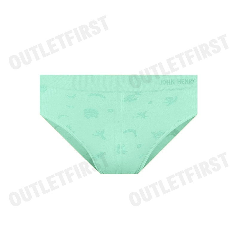 JOHN HENRY รุ่น UNDERWEAR SEAMLESS FASHION CODE: JU JU2410 (MINT) กางเกงชั้นในผู้ชาย กางเกงในจอน กางเกงสีมิ้นท์