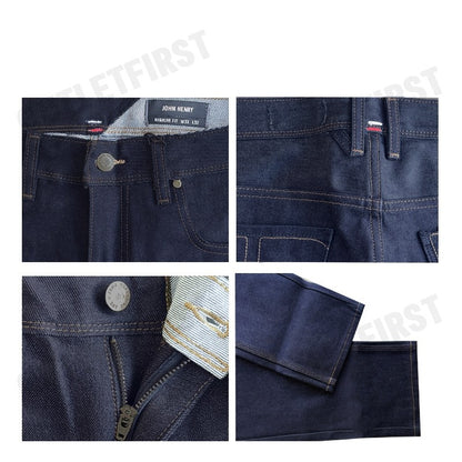 JOHN HENRY รุ่น MEN'S REGULAR FIT JEANS (DRAK BLUE) CODE: JH S225MPTRG30 กางเกงยีนส์ผู้ชาย กางเกงขายาว กางเกงจอน