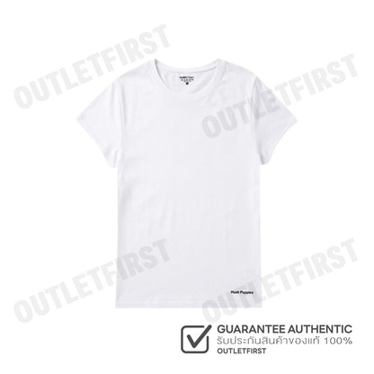 HUSH PUPPIES รุ่น TEE HUSH CLASSIC COMFORT CODE: HU H5MS001 เสื้อยืดคอกลมผู้ชาย เสื้อยืดสีขาว เสื้อยืด