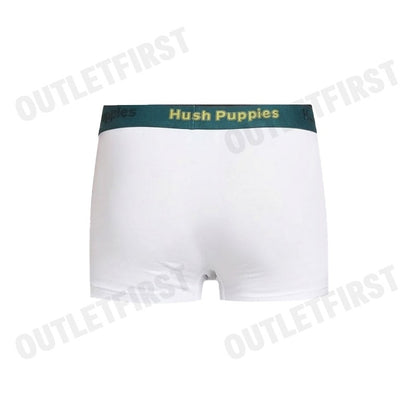 HUSH PUPPIES รุ่น MEN'S FASHION BOXER BRIEFS CODE: HU H3FN002E (WHITE) กางเกงชั้นในผู้ชาย กางเกงสีขาว กางเกงฮัชพัพพีส์