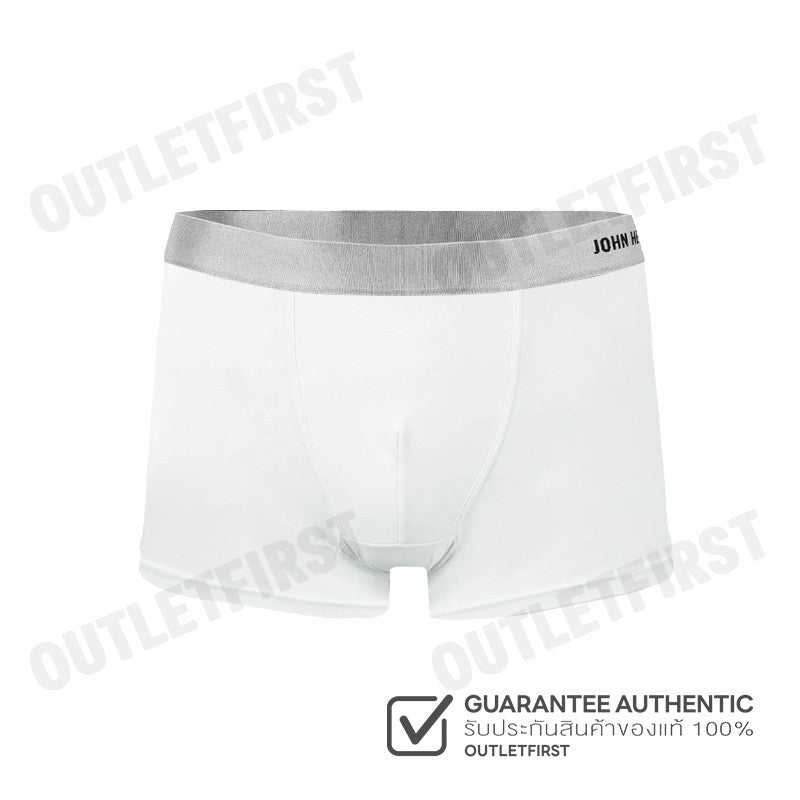 JOHN HENRY รุ่น UNDERWEAR SILVER&GOLD SERIES MEN'S BOXER BRIEFS CODE: JU JU3G003 (WHITE)  กางเกงชั้นในผู้ชาย กางเกงในจอน