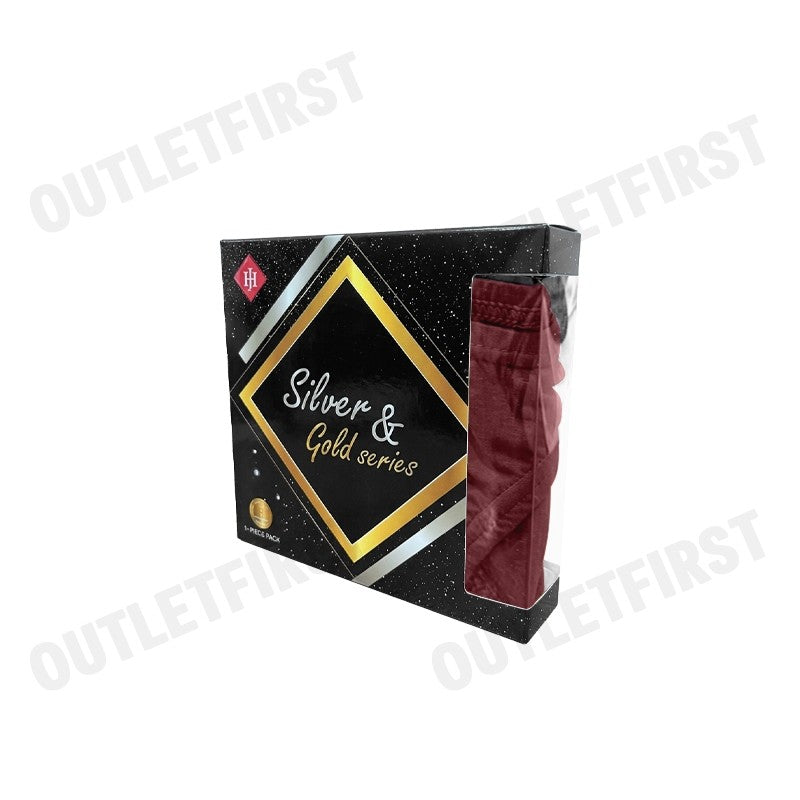 JOHN HENRY รุ่น UNDERWEAR SILVER&GOLD SERIES MEN'S BIKINI BRIEFS CODE: JU JU1G003 (RED)  กางเกงชั้นในผู้ชาย กางเกงในจอน
