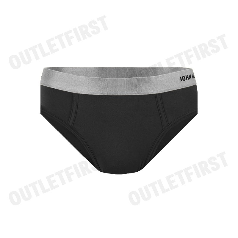 JOHN HENRY รุ่น UNDERWEAR SILVER&GOLD SERIES MEN'S BRIEFS CODE: JU JU2G003 (BLACK) กางเกงชั้นในผู้ชาย กางเกงในจอน