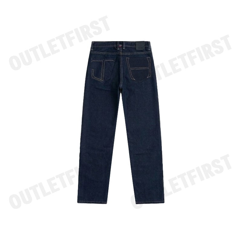 JOHN HENRY รุ่น MEN'S STRAIGHT FIT JEANS (DARK INDIGO) CODE: JH S225MPTST27 กางเกงยีนส์ผู้ชาย กางเกงขายาว กางเกงยีนส์จอน