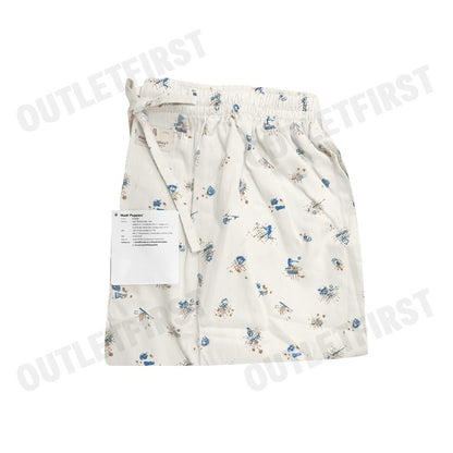 HUSH PUPPIES รุ่น MEN'S SHORTS SLEEPWEAR CODE: HU H3W3029 (BEIGE) กางเกงขาสั้นผู้ชาย กางเกงบ๊อกเซอร์ กางเกงฮัชพัพพีส์