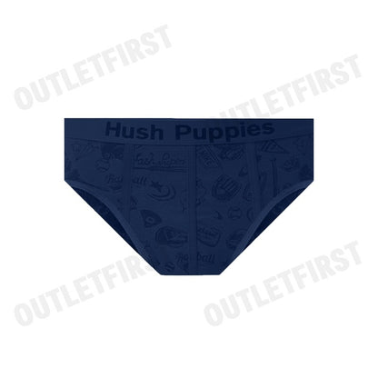 HUSH PUPPIES รุ่น MEN'S FASHION BRIEFS CODE: HU H2F032 (NAVY) กางเกงชั้นในผู้ชาย กางเกงฮัชพัพพีส์ กางเกงสีกรม