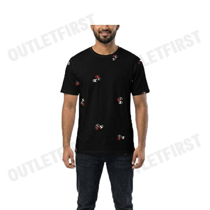 CHAMPION รุ่น CLASSIC LOGO AOP TEE CODE: T5747P AWBR เสื้อยืดคอกลมผู้ชาย เสื้อแชมป์เปี่ยน เสื้อแขนสั้น