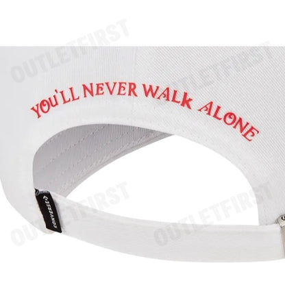 L.F.C X CONVERSE รุ่น CROSS 6 PANEL CAP CODE: 10026276 A02 หมวกแก็ป หมวกลิเวอร์พูล หมวกเบสบอล