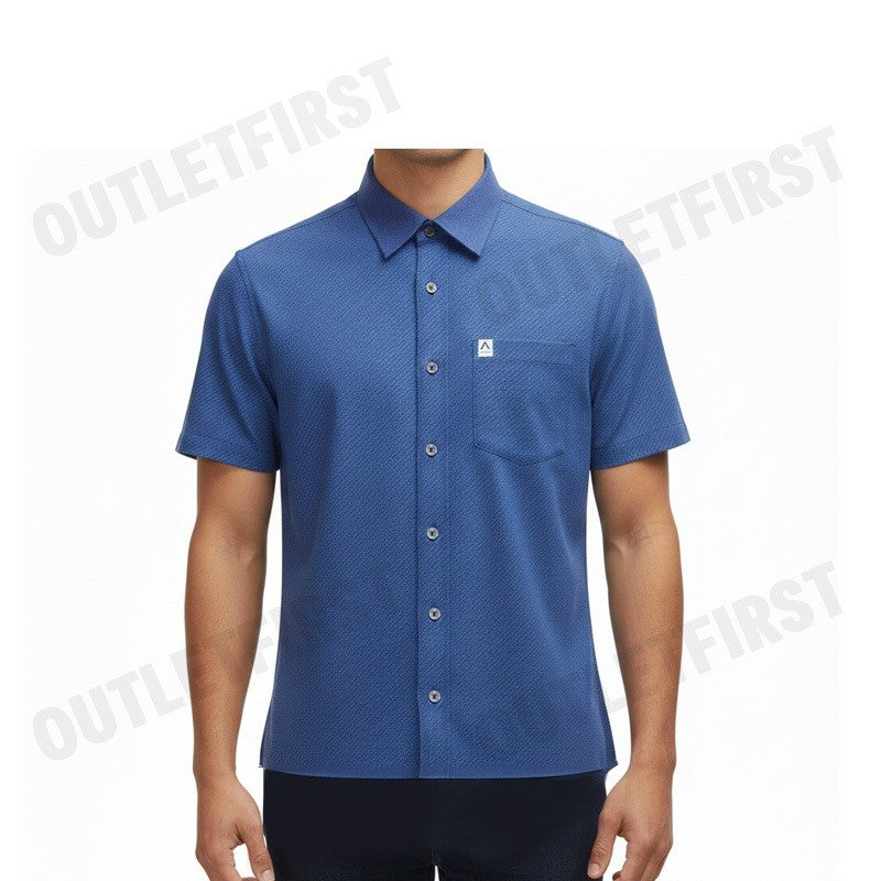 ARROW รุ่น MEN'S PREMIUM COLLECTION COTTON SHORT SLEEVES SHIRT CODE: MAPC925W3BSNV เสื้อเชิ้ต เสื้อแขนสั้น เสื้อผู้ชาย