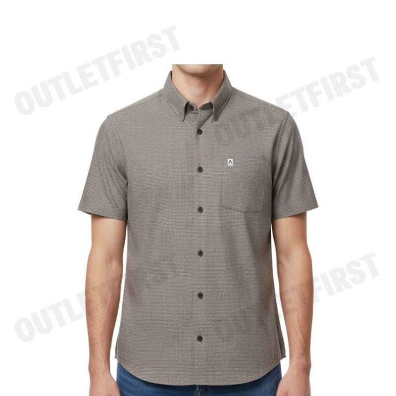 ARROW รุ่น MEN'S PREMIUM COLLECTION SHORT SLEEVES SHIRT CODE: MAPC933W3CSBR  เสื้อเชิ้ต เสื้อแขนสั้น เสื้อผู้ชาย