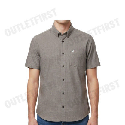 ARROW รุ่น MEN'S PREMIUM COLLECTION SHORT SLEEVES SHIRT CODE: MAPC933W3CSBR  เสื้อเชิ้ต เสื้อแขนสั้น เสื้อผู้ชาย