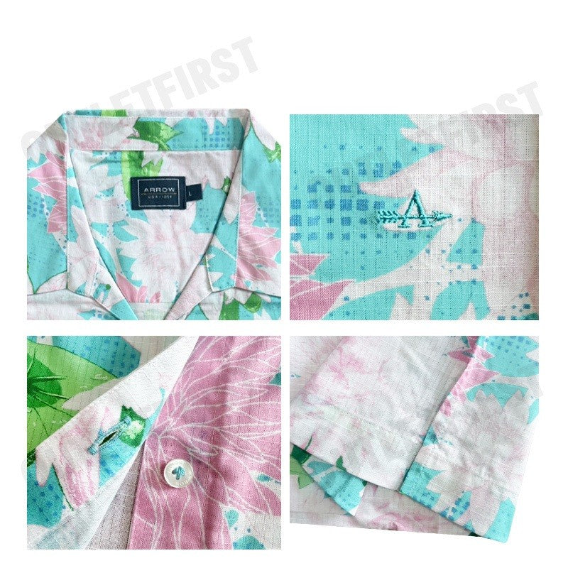 ARROW รุ่น WOMEN'S NATURAL FABRIC SHIRT CODE: WACC586S5CSBU เสื้อเชิ้ต เสื้อแขนสั้น เสื้อผู้หญิง