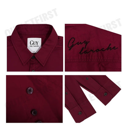 GUY LAROCHE รุ่น MAN'S LONG SLEEVES SHIRT CODE: DAC6251P3MR เสื้อเชิ้ต เสื้อแขนยาว เสื้อผู้ชาย