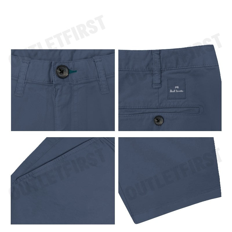 PS PAUL SMITH รุ่น MAN'S SHORTS CODE: M2R 035R P21697 46B กางเกงขาสั้น กางเกงผู้ชาย กางเกงสีกรม