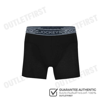 JOCKEY รุ่น UNDERWEAR BOXER TRUNK CODE: KU 19943918 (BLACK) กางเกงชั้นในผู้ชาย กางเกงในบ็อกเซอร์ กางเกงจ็อคกี้