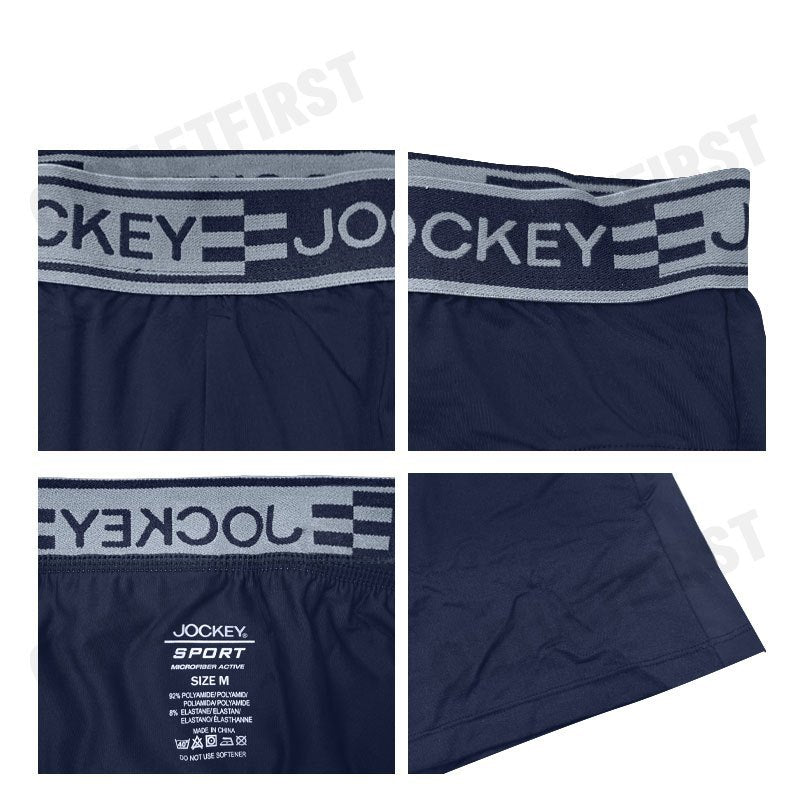 JOCKEY รุ่น UNDERWEAR BOXER TRUNK CODE: KU 19943918 (NAVY) กางเกงชั้นในผู้ชาย กางเกงในบ็อกเซอร์ กางเกงจ็อคกี้