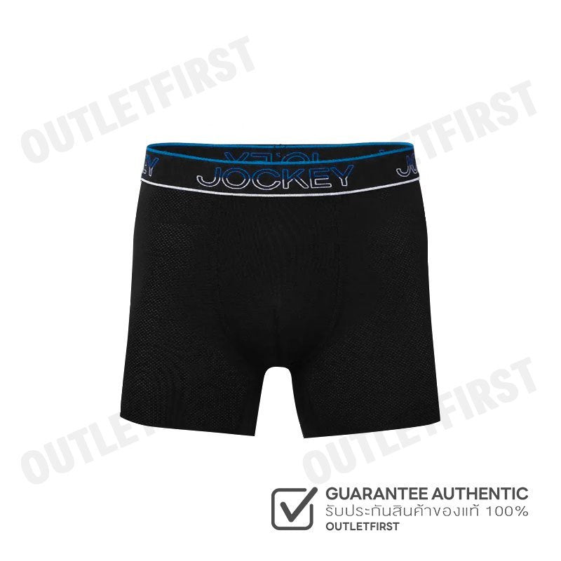 JOCKEY รุ่น PERFORMANCE BOXER TRUNK CODE: KU 3130 (BLACK) กางเกงชั้นในผู้ชาย กางเกงในบ็อกเซอร์ กางเกงจ็อคกี้
