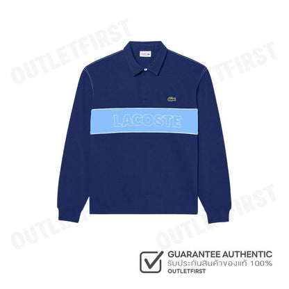 LACOSTE รุ่น MEN'S RELAXED FIT RUGBY SHIRT CODE: KH2854 10 6LE เสื้อโปโล เสื้อโปโลคอปก เสื้อผู้ชาย
