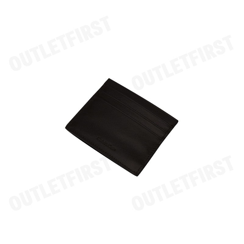 CALVIN KLEIN CK INSET CARD CASE COLOR BROWN CODE: 4D1004G BAY