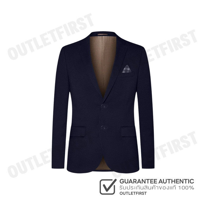 G2000 รุ่น MEN CLOTHING TEFLON TWILL SUIT BLAZER SMART FIT CODE: 4611203279 เสื้อสูทผู้ชาย สูทสีกรมเข้ม เสื้อสูทจีทู