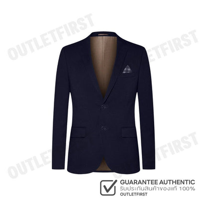 G2000 รุ่น MEN CLOTHING TEFLON TWILL SUIT BLAZER SMART FIT CODE: 4611203279 เสื้อสูทผู้ชาย สูทสีกรมเข้ม เสื้อสูทจีทู