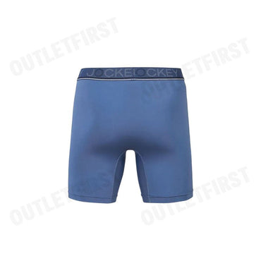 JOCKEY MEN'S COOLING JADE BOXER TRUNK COLOR BLUE CODE: KU 1979 (BLUE)