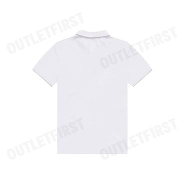 CALVIN KLEIN MEN'S STRETCH PIQUE SOLID TIPPED SHORT SLEEVE POLO SHIRT COLOR WHITE CODE: 40FC261 YAA