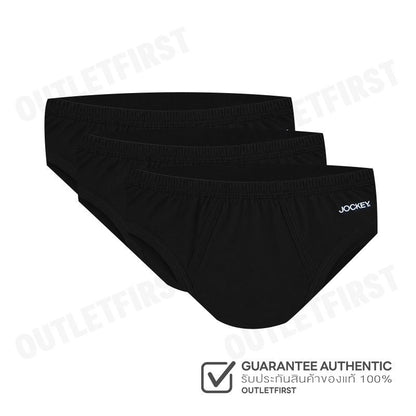 JOCKEY รุ่น ELANCE POCO BIKINI X3 CODE: KU 5035 (BLACK) กางเกงชั้นใน กางเกงชั้นในผู้ชาย กางเกงจ็อคกี้