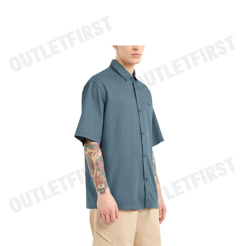 ARMANI EXCHANGE รุ่น MEN'S SHIRT CODE: 3DZC21 ZN3LZ 45AM เสื้อเชิ้ตแขนสั้น เสื้อผู้ชาย เสื้ออมานี่