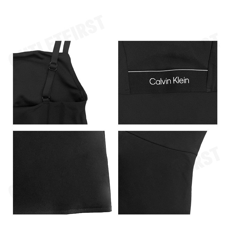 CALVIN KLEIN SPORT รุ่น SPORT MINI DRESS CODE: 4WS4D909 001 ชุดเดรส เดรสสายเดียว เดรสออกกำลังกาย