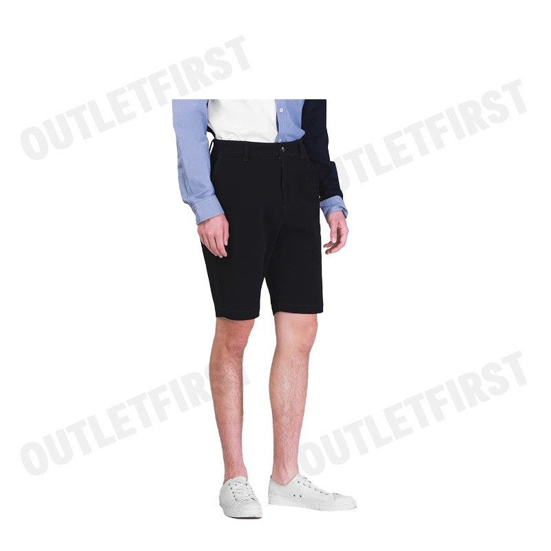 JOHN HENRY รุ่น MEN'S SLIM FIT SHORTS PANT (NAVY) CODE: JH F124MSHSM02 กางเกงขาสั้น กางเกงผู้ชาย กางเกงลำลอง