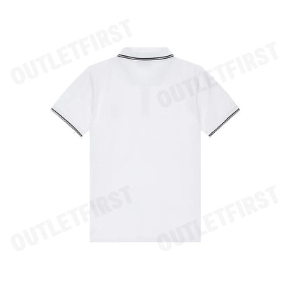 CALVIN KLEIN JEANS รุ่น MONOLOGO SLIM TIPPED POLO CODE: J324245 YAF เสื้อโปโล เสื้อโปโลแขนสั้น เสื้อโปโลผู้ชาย