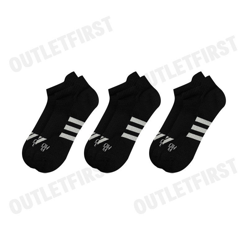 ADIDAS รุ่น PERFORMANCE CUSHIONED LOW SOCKS 3 PAIRS CODE: IC9518 ถุงเท้า ถุงเท้าอดิดาส ถุงเท้าผู้ชาย