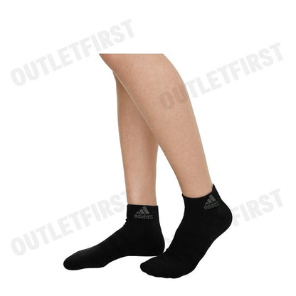 ADIDAS รุ่น CUSHIONED SPORTSWEAR ANKLE SOCKS 3 PAIRS CODE: IA3948 ถุงเท้า อดิดาส ถุงเท้าข้อสั้น