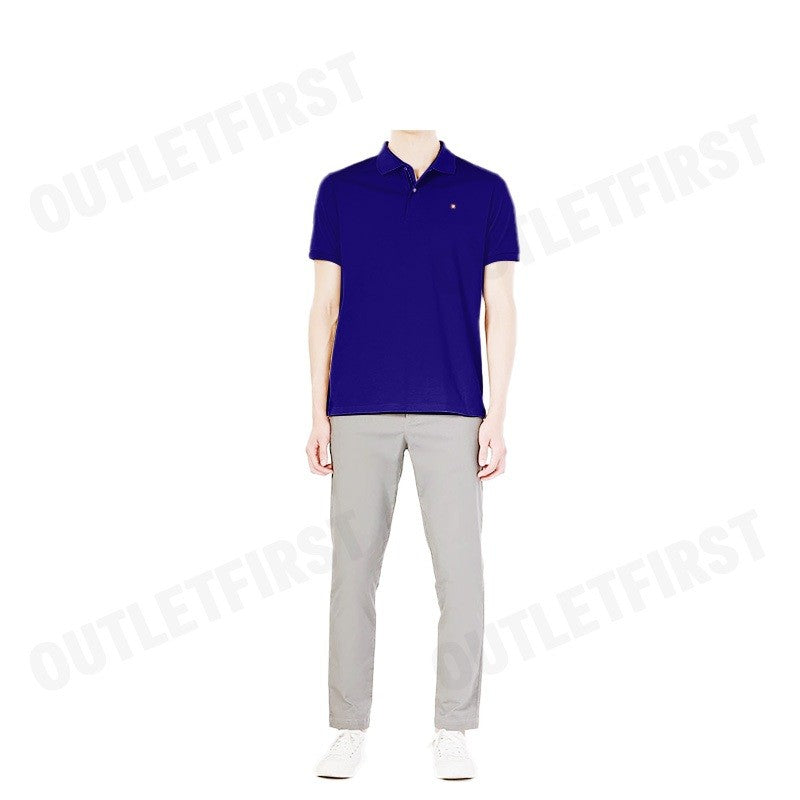 JOHN HENRY รุ่น MEN'S SLIM FIT POLO SHIRT (ROYAL BLUE) CODE: JH F324MPLSM61 เสื้อโปโล เสื้อโปโลผู้ชาย เสื้อโปโลแขนสั้น