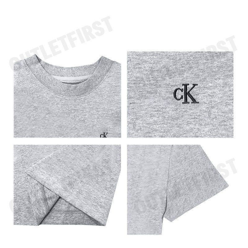 CALVIN KLEIN รุ่น CLASSIC SLIM TEE CODE: 40WH105 CVP เสื้อยืด เสื้อคอกลม เสื้อผู้หญิง